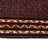 Khoja Roshnai Area Rug Handmade Navy Blue Floral 3x5 ft