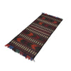 Table Sheet Runner Rug Handmade Multi Curvilinear 5' Runner