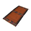 Table Sheet Runner Handmade Brown Curvilinear 5' Runner