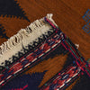 Table Sheet Runner Handmade Brown Curvilinear 4' Runner