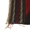 Table Sheet Runner Rug Handmade Red Curvilinear 5' Runner