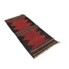 Table Sheet Runner Rug Handmade Red Curvilinear 5' Runner