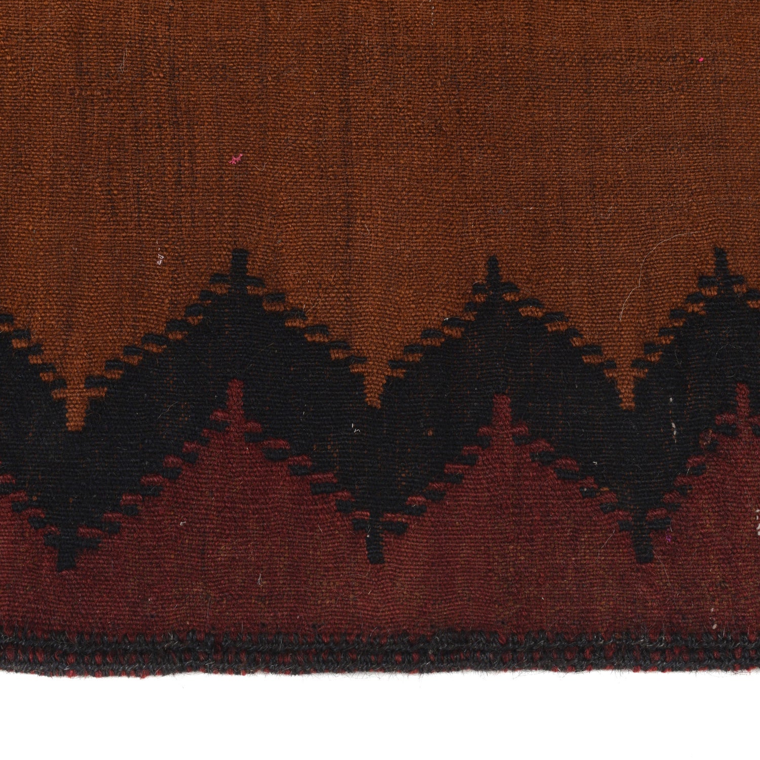 Table Sheet Runner Handmade Brown Curvilinear 5' Runner
