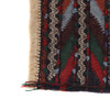 Table Sheet Runner Handmade Maroon Curvilinear 4' Runner