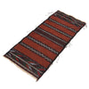 Table Sheet Runner Handmade Maroon Curvilinear 4' Runner