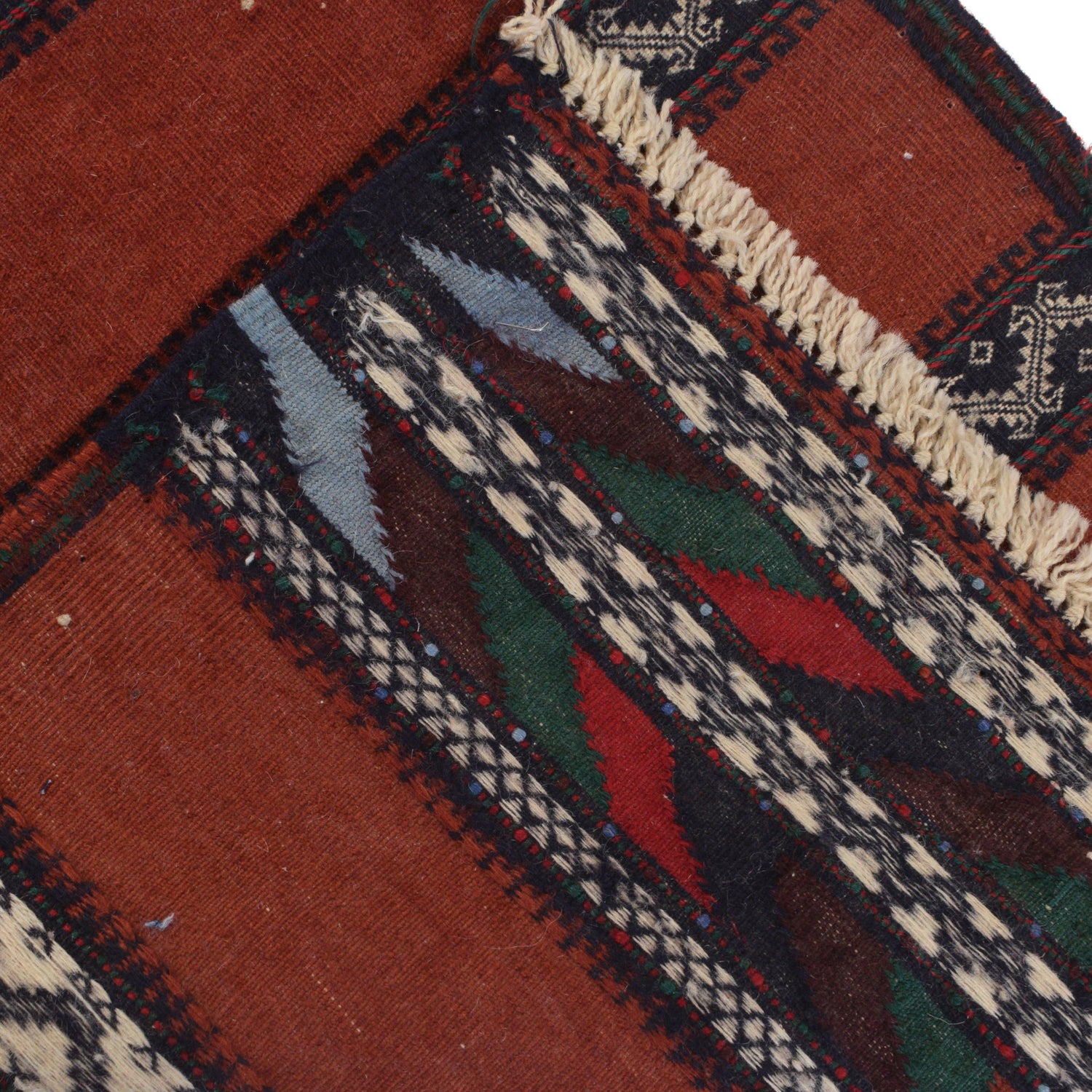 Table Sheet Runner Handmade Maroon Curvilinear 4' Runner