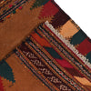 Table Sheet Runner Handmade Brown Curvilinear 5' Runner