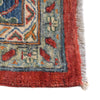 Heriz Area Rug Handmade Red Medallion 10x14 ft