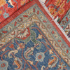 Heriz Area Rug Handmade Red Medallion 10x14 ft