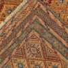 Nakhunak Kilim Area Rug Handmade Orange Geometric 3x5 ft