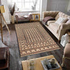 Soumak Kilim Area Rug Handmade White Pictorial 4x6 ft