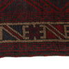 Baluchi Rug Handmade Multi Geometric 4x7 ft