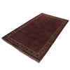 Baluchi Rug Handmade Multi Geometric 4x7 ft