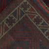 Baluchi Rug Handmade Multi Geometric 4x7 ft