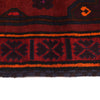 Baluchi Rug Handmade Red Geometric 4x6 ft
