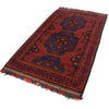 Baluchi Rug Handmade Red Geometric 4x6 ft