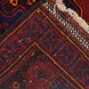 Baluchi Rug Handmade Red Geometric 4x6 ft