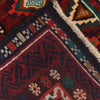 Baluchi Rug Handmade Multi Geometric 4x6 ft