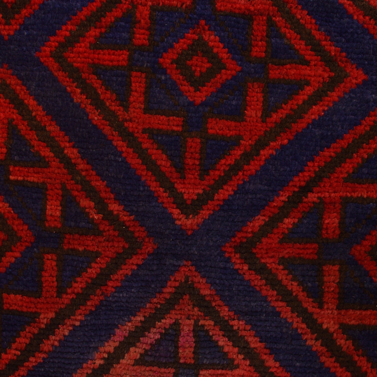 Baluchi Rug Handmade Multi Geometric 5x8 ft