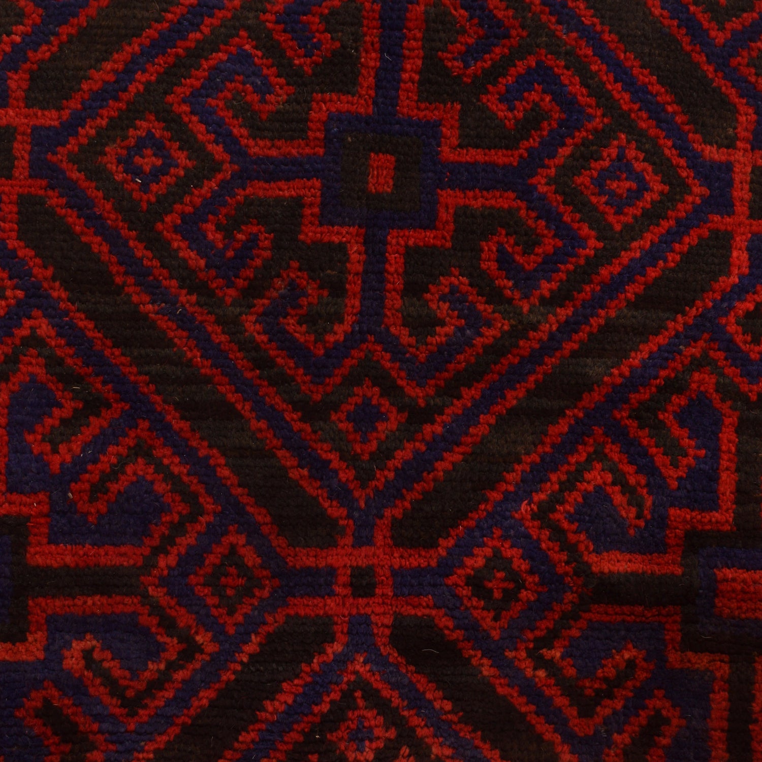 Baluchi Rug Handmade Multi Geometric 5x8 ft