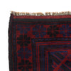 Baluchi Rug Handmade Red Geometric 6x9 ft