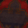 Baluchi Rug Handmade Multi Geometric 4x7 ft