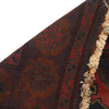 Baluchi Rug Handmade Multi Geometric 4x7 ft
