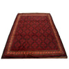 Baluchi Rug Handmade Red Geometric 5x8 ft