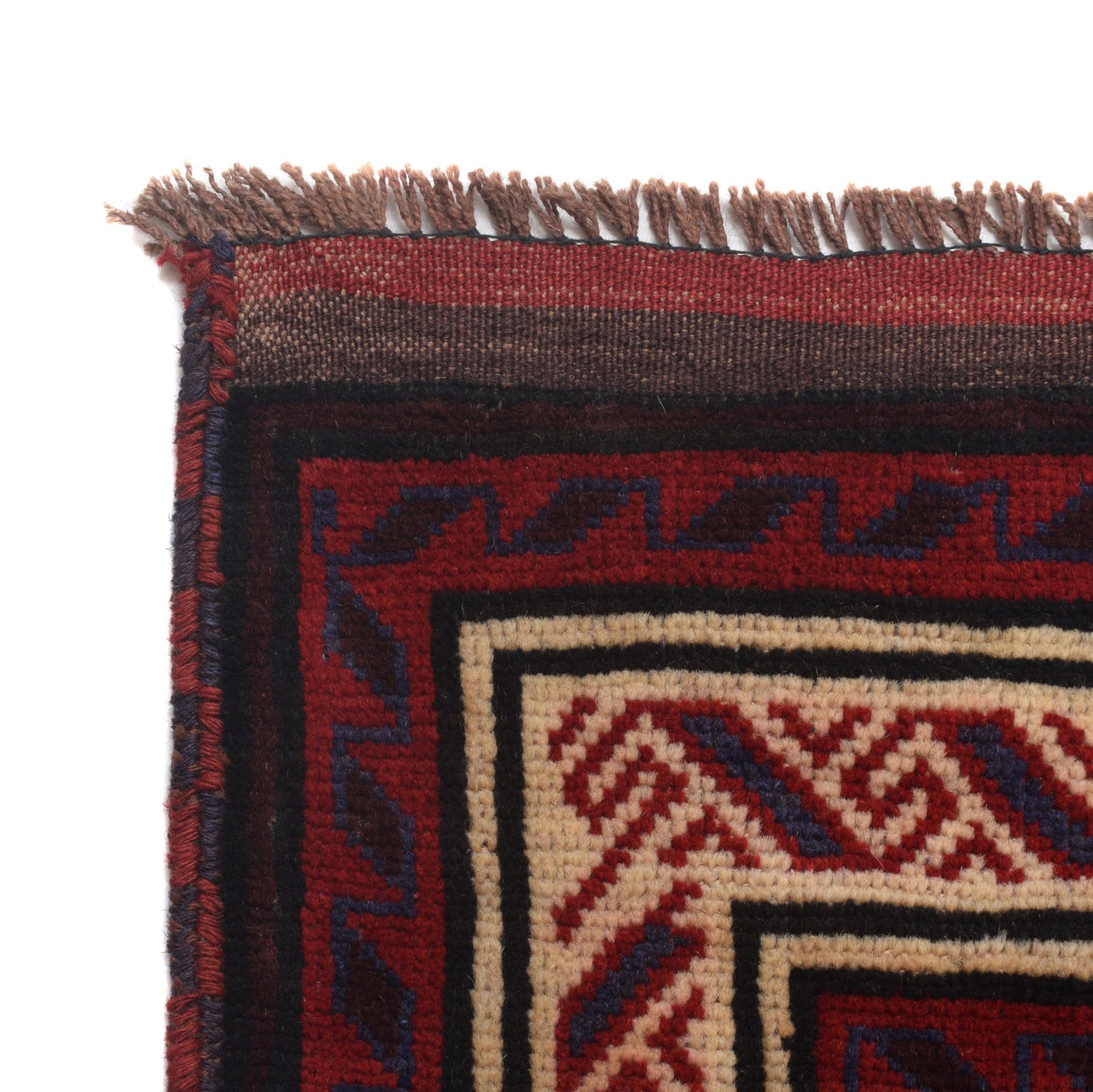 Baluchi Rug Handmade Multi Geometric 5x8 ft