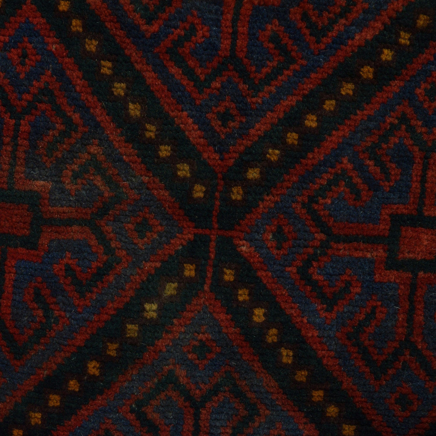 Baluchi Rug Handmade Multi Geometric 5x8 ft