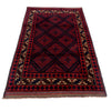 Baluchi Rug Handmade Multi Geometric 4x6 ft