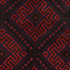 Baluchi Rug Handmade Multi Geometric 4x6 ft