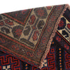 Baluchi Rug Handmade Multi Geometric 4x7 ft
