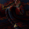 Baluchi Rug Handmade Navy Blue Geometric 4x7 ft