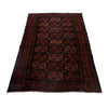 Baluchi Rug Handmade Multi Geometric 4x6 ft