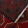 Baluchi Rug Handmade Red Geometric 3x5 ft