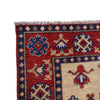Kazak Rug Handmade Ivory Medallion 3x5 ft