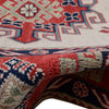 Kazak Rug Handmade Beige Medallion 8x10 ft