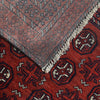 Baluchi Rug Handmade Red Geometric 4x6 ft