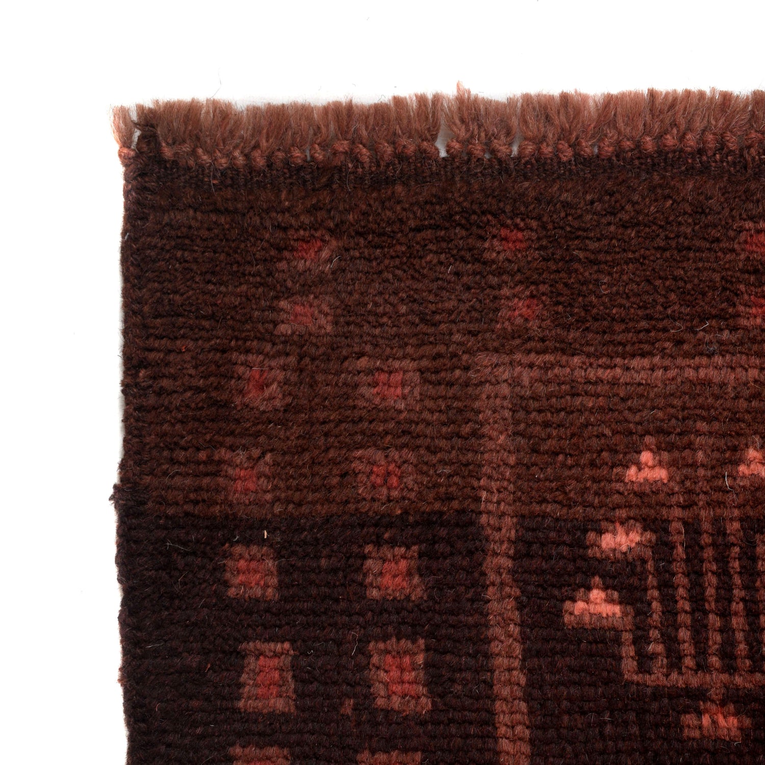 Kohistani Area Rug Handmade Multi Geometric 5x8 ft