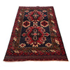 Baluchi Rug Handmade Multi Geometric 4x6 ft