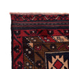 Baluchi Rug Handmade Multi Geometric 4x6 ft