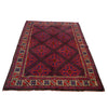 Baluchi Rug Handmade Multi Geometric 4x6 ft
