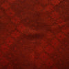 Overdyed Area Rug Handmade Red Geometric 3x5 ft