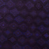 Overdyed Area Rug Handmade Purple Geometric 2x4 ft