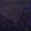Overdyed Area Rug Handmade Purple Geometric 2x4 ft