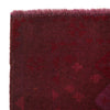 Overdyed Area Rug Handmade Pink Geometric 3x5 ft
