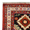 Shirazi Area Rug Handmade Red Medallion 4x7 ft