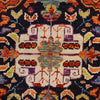 Shirazi Area Rug Handmade Red Medallion 5x8 ft