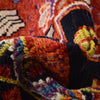 Shirazi Area Rug Handmade Red Medallion 5x8 ft
